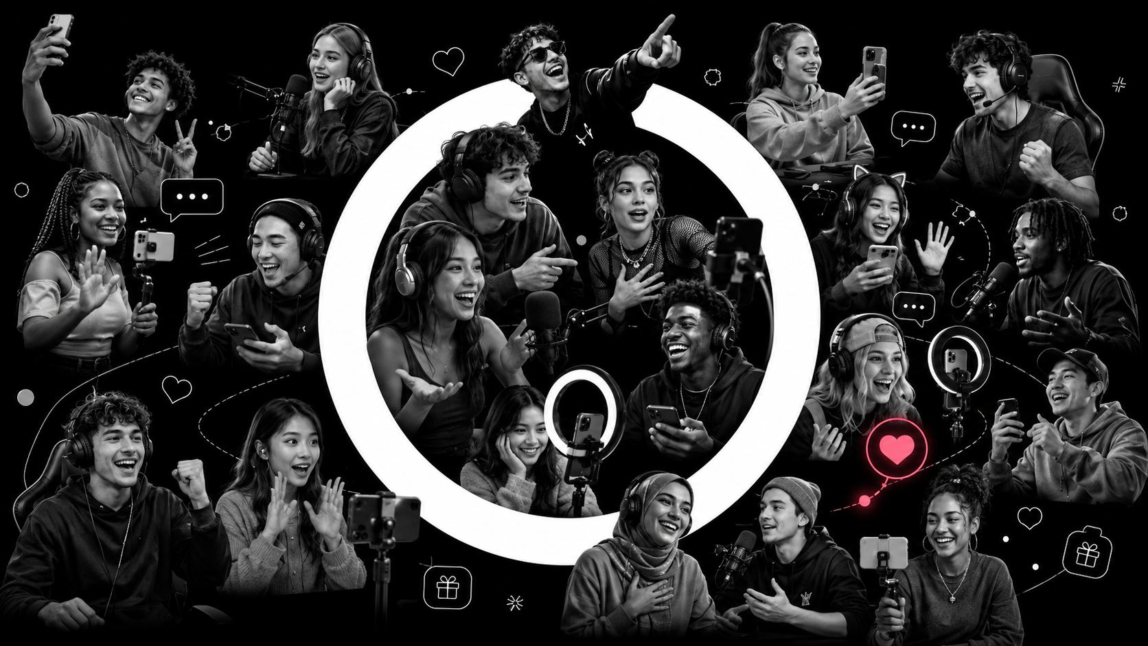 Loop Culture creators streaming TikTok LIVE